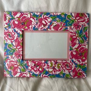 Lilly Pulitzer Floral Picture Frame- Lucky Charms